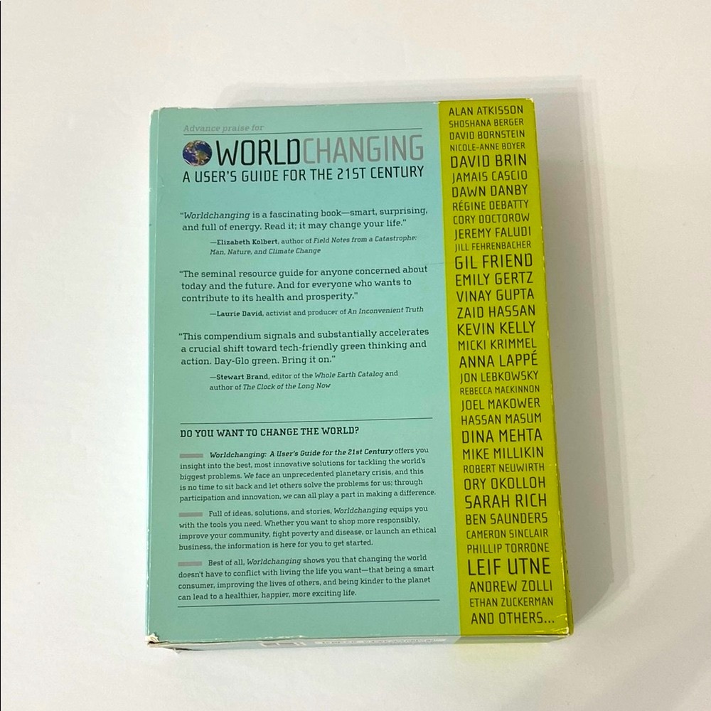Worldchanging A User’s Guide For the 21st Century, Abrams - Hardcover - Picture 13 of 13